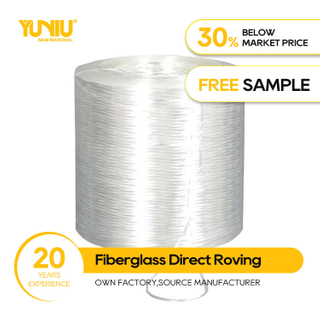 Gran oferta itinerante de fibra de vidrio e 9600tex/roving directo de fibra de vidrio para tubería de alta presión