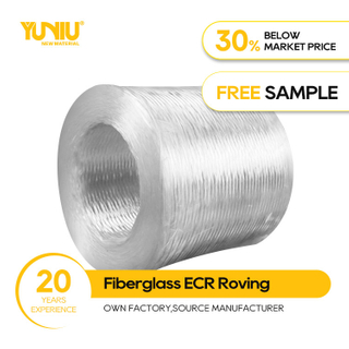 Producción en masa utilizada en el moldeo por extrusión de fibra de vidrio ECR Roving de FRP