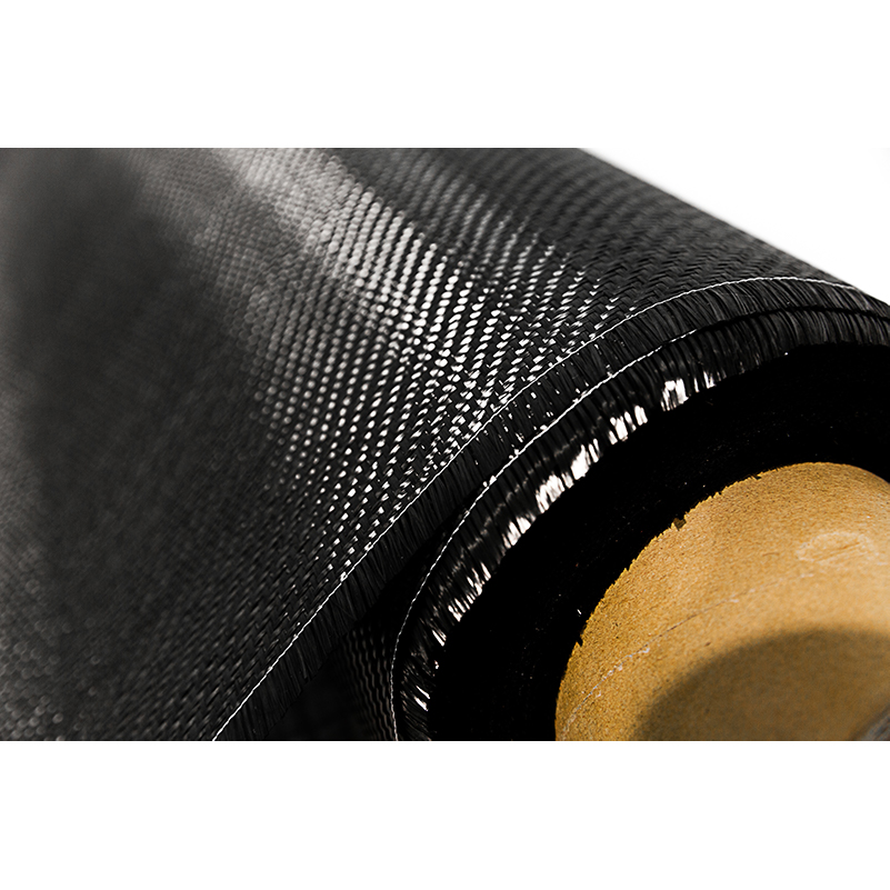 Sarga de carbono de tela de fibra de carbono negra a precio de fábrica