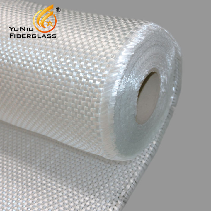Roving tejido de fibra de vidrio de venta directa de fábrica 300gsm roving tejido de fibra de vidrio para impermeabilización