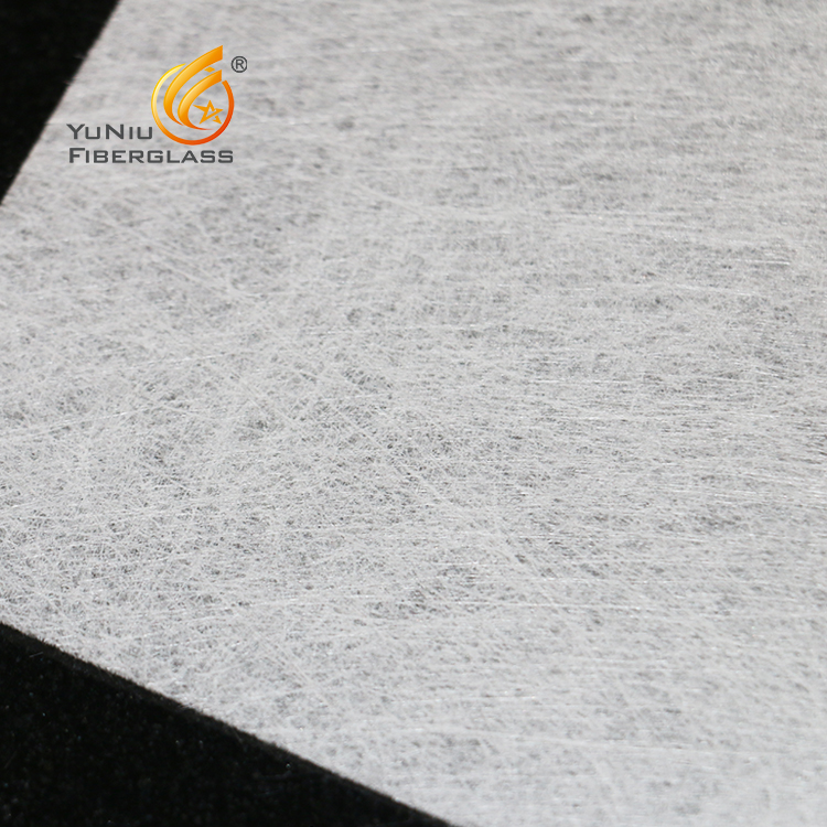 Estera de techo de fibra de vidrio de alta calidad, estera de tejido de fibra de vidrio de bajo precio para lámina de techo FRP