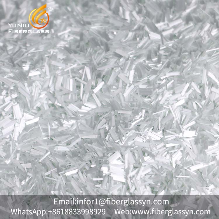 Proveedor de China Hilo cortado de fibra de vidrio resistente a los álcalis de 4,5 mm para PP/PA/PBT