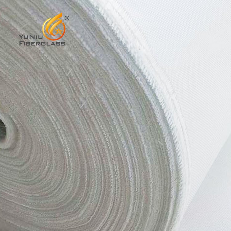 El fabricante profesional suministra sarga y tela de fibra de vidrio lisa.