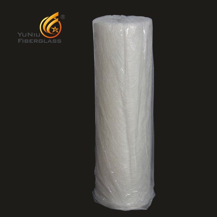 Yuniu, alta calidad, 225g/300g/450g, estera cortada de hilo cortado, estera cortada de fibra de vidrio para materiales de revestimiento de paredes