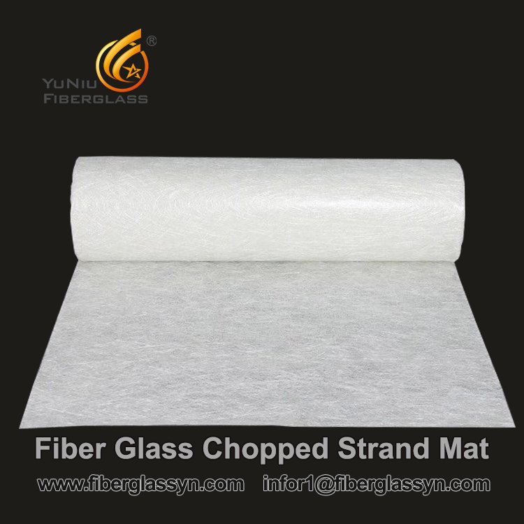 Polvo 525gsm E-vidrio Fibra Chopped Strand Mat