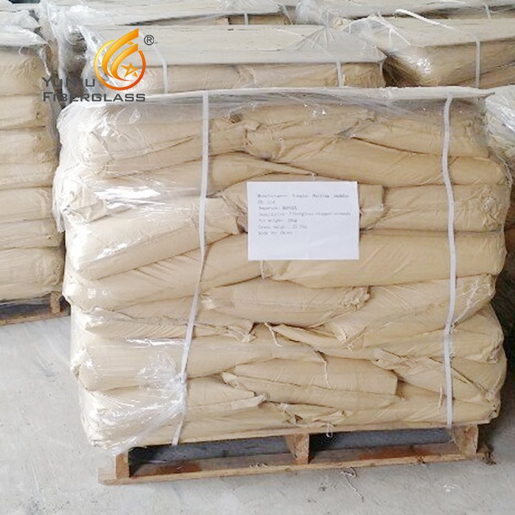 Hilos cortados de fibra de vidrio de gran cantidad para GFRC de China