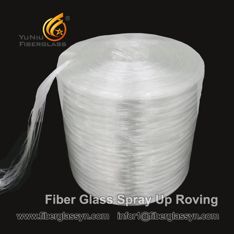 Componentes de yate Roving ensamblado de fibra de vidrio para pulverización