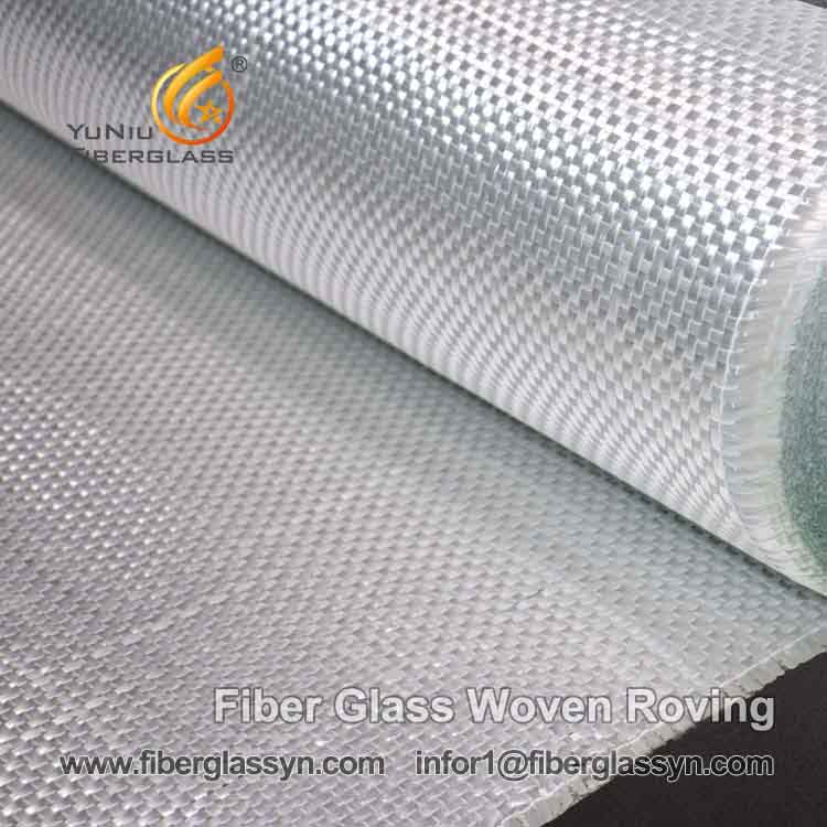 Venta caliente usada en mano Lay up y proceso de formación de GRP Roving tejido de fibra de vidrio
