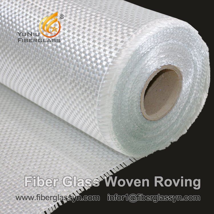 Roving tejido de fibra de vidrio E-glass de 400 g/m²