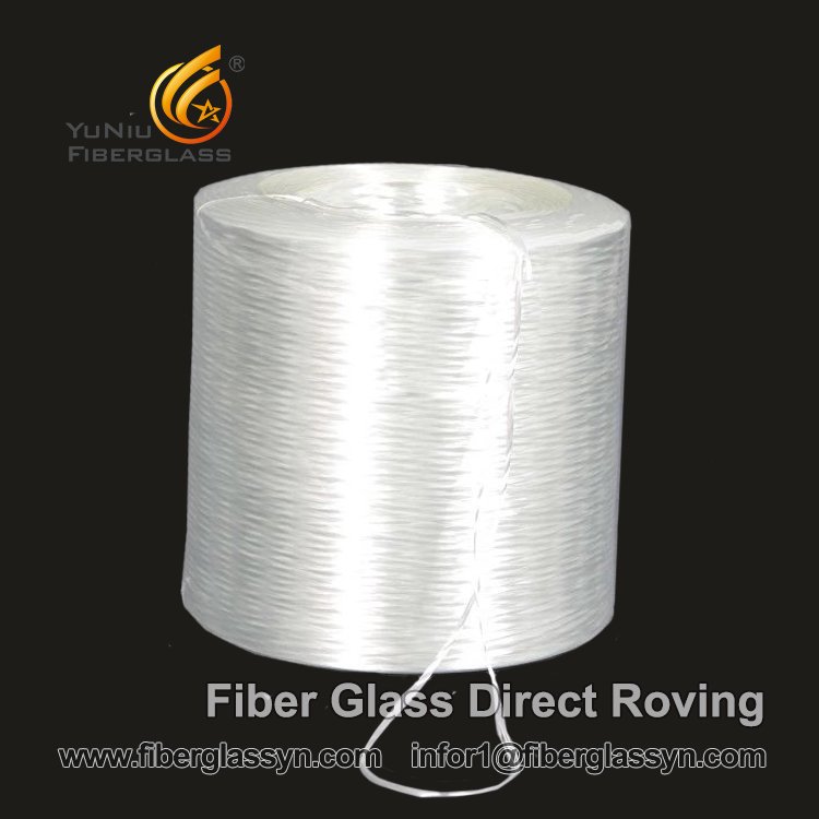 Roving directo de fibra de vidrio Yuniu para tejer